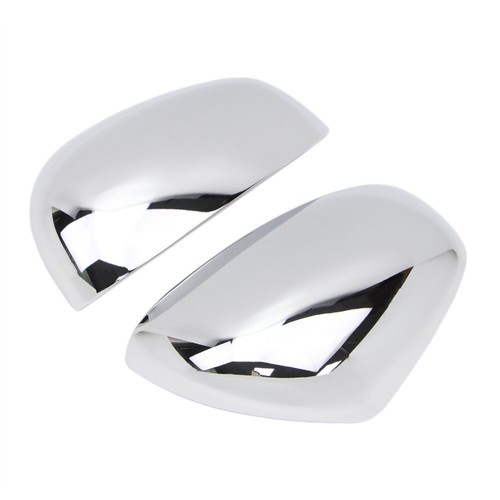 Rearview Side Wing Mirror Cover for Benz Smart Fortwo 453 2015-2017 Chrome Trim - Picture 6 of 11