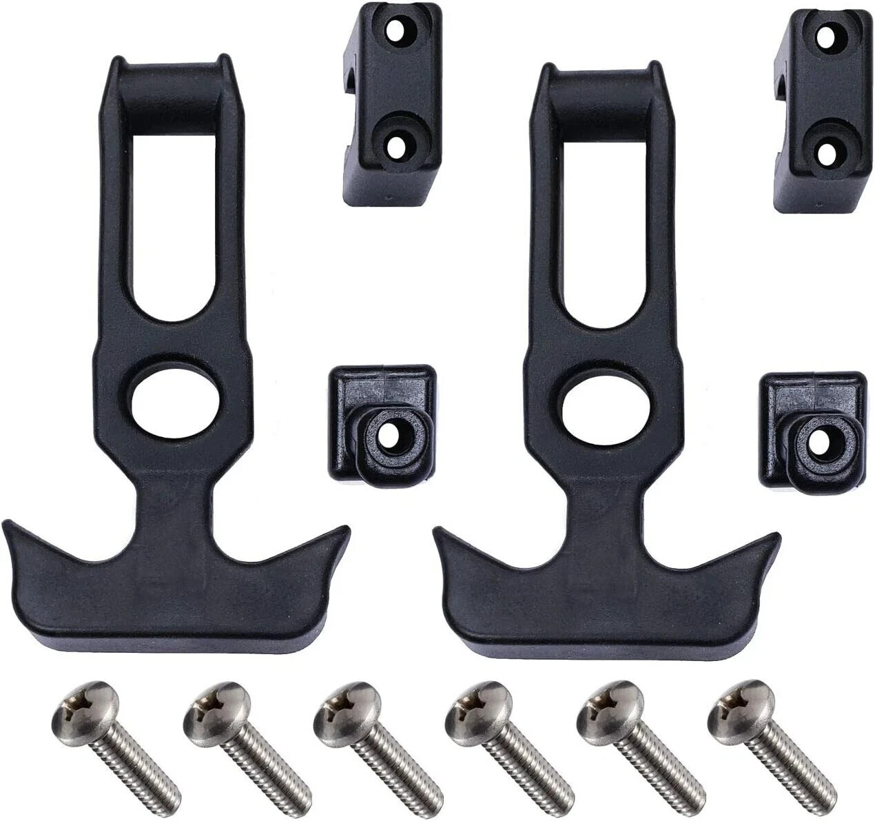 Molded Cooler Latch Rubber T-Handle Kit  Style Black New
