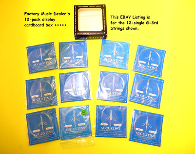 Augustine BLUE strings, G-3rd Classical Nylon Guitar String