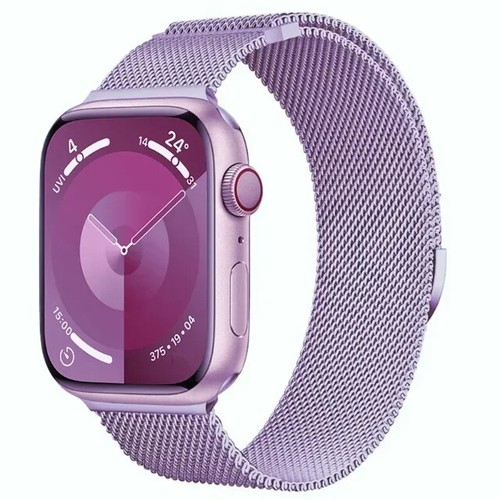 Bracelet Maille Acier Montre Apple Watch 40/41/42/44/45/49 Strap Wristband Loop - Imagen 18 de 23