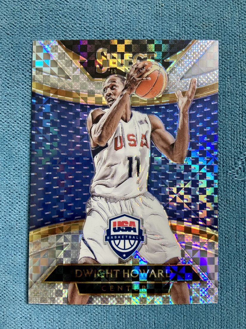 2014-15 Panini Select Prizm Silver Courtside   Dwight Howard #232 USA