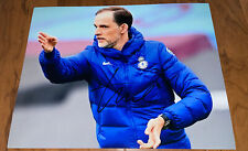 Thomas Tuchel signed 11x14 Photo Chelsea With Proof Thomas Tuchel signed 11x14 Photo Chelsea With Proof