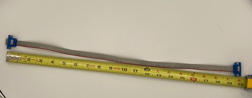 Câble ruban série 9 broches Bahb 9 mâle à femelle 20"" - Photo 3/3