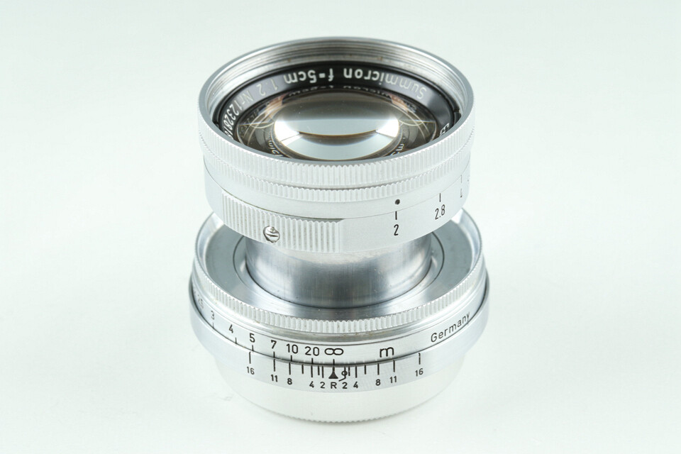 Leica Leitz Summicron 50mm F/2 Lens for Leica L39 #38688 T | eBay