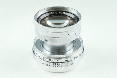 Leica Leitz Summicron 50mm F/2 Lens for Leica L39 #38688 T Leica Leitz Summicron 50mm F/2 Lens for Leica L39 #38688 T