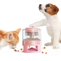 Interactive Pet Food Dispensers Dog and Puppy Puzzle Press Toy