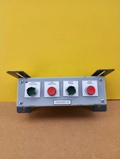 Hoffman E4PBG 4 Pushbutton Enclosure w/4 Allen Bradley Push Buttons