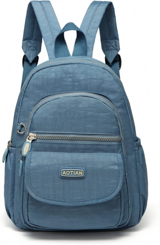 AOTIAN Mini Nylon Women Backpacks Casual Lightweight Small Daypack for Girls - Afbeelding 1 van 7