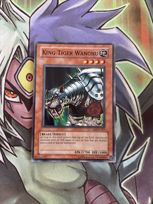 DB2-DE207 Königstiger Wanghu Common UNL Auflage NM Yugioh Karte