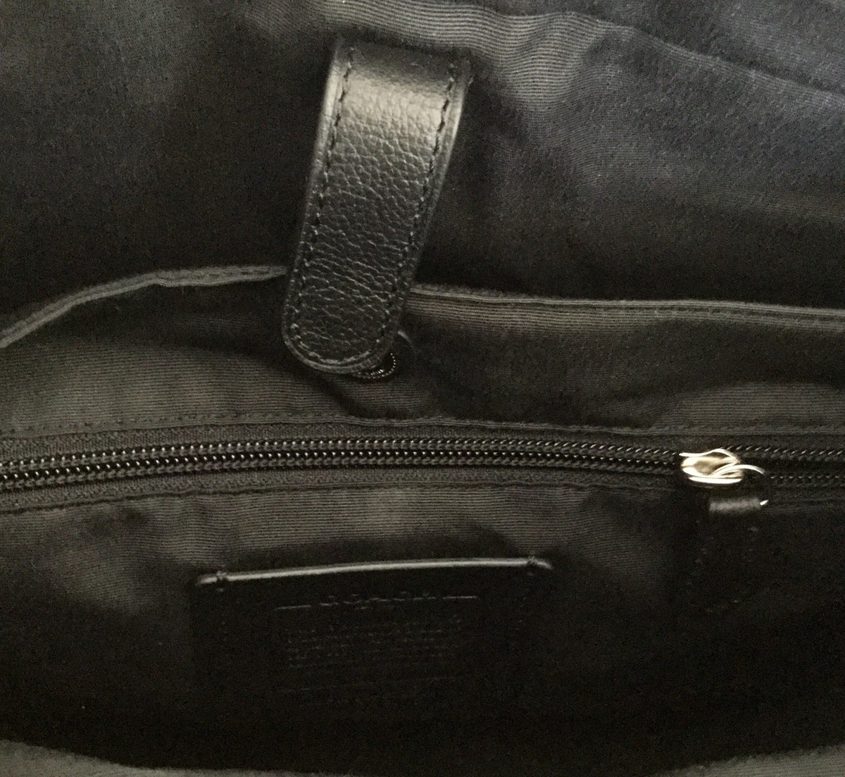 COACH F72309 Bond Briefcase Leather Briefcase Black MSRP