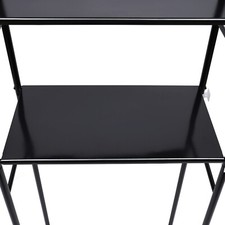 Over The Toilet Storage Rack 4-Tier Metal Bathroom Shelf Space Saver Organizer