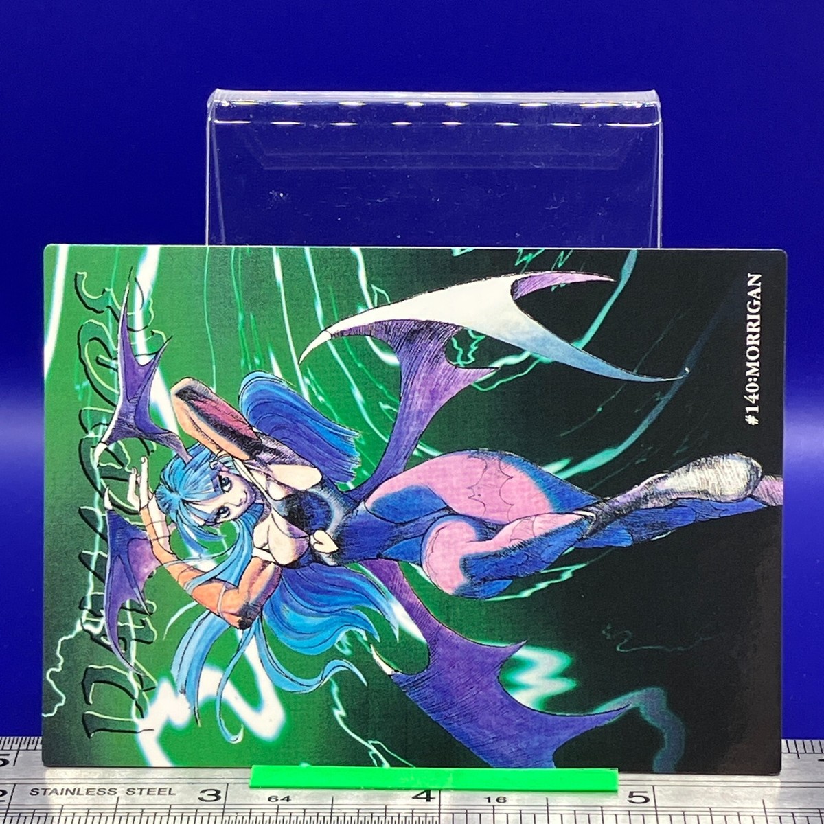 Morrigan Vampire Savior Carddass Masters TCG Capcom Game Card Rare