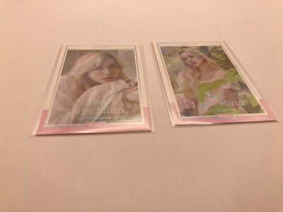 TWICE MINA 1st Photobook Yes, I am MINA Pink Ver 2 card with