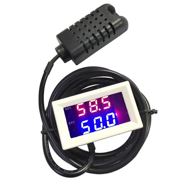LED Digital Humidity Controller Moisture Control Hygrometer Switch DC12V/24V eBay