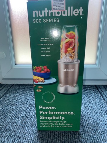 NUTRIBULLET Pro 900 Series Blender Champagne Multi-Function Smoothie Maker New - Picture 6 of 9