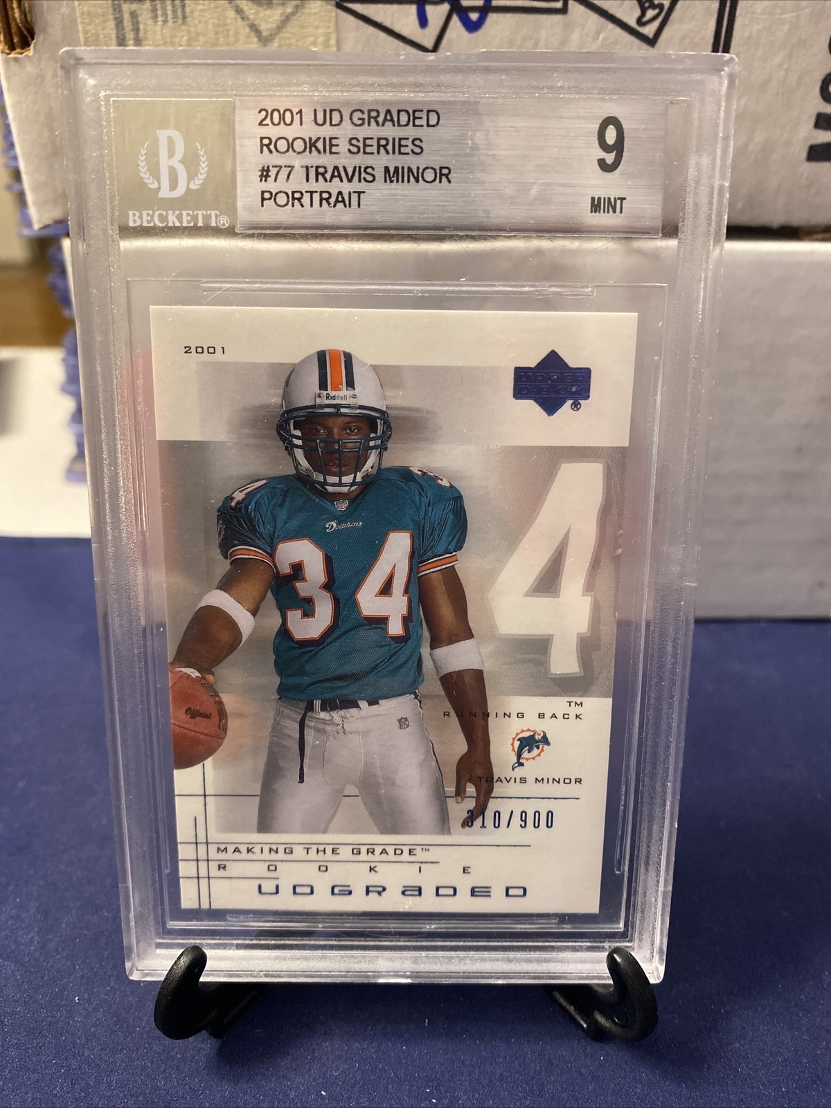 Travis Minor Upper Deck Graded #77 Base