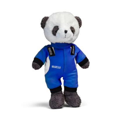 SPARCO Panda PLUSH ''LUIGI'' Rennsport Fanartikel Plüschbär Motorsport Stofftier