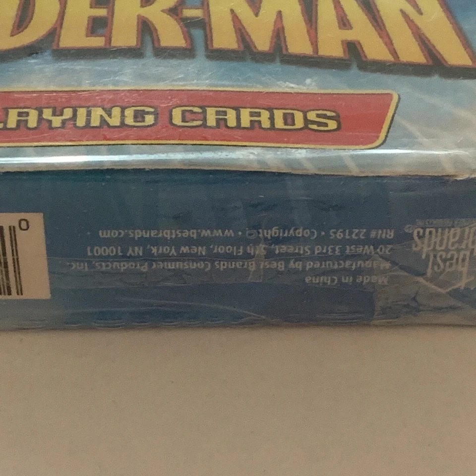 Mazo de cartas de superhéroes The Amazing Spiderman Marvel Comics nuevo sellado Foto 3 de 4