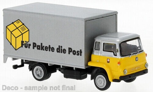 Brekina 35921 - 1/87 Bedford TK Box, PTT (CH), 2. Version, 1971 - New