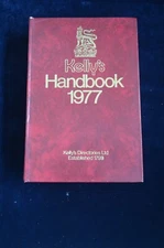 Kelly's Handbook 1977 Kelly's Directories Ltd 101st edition