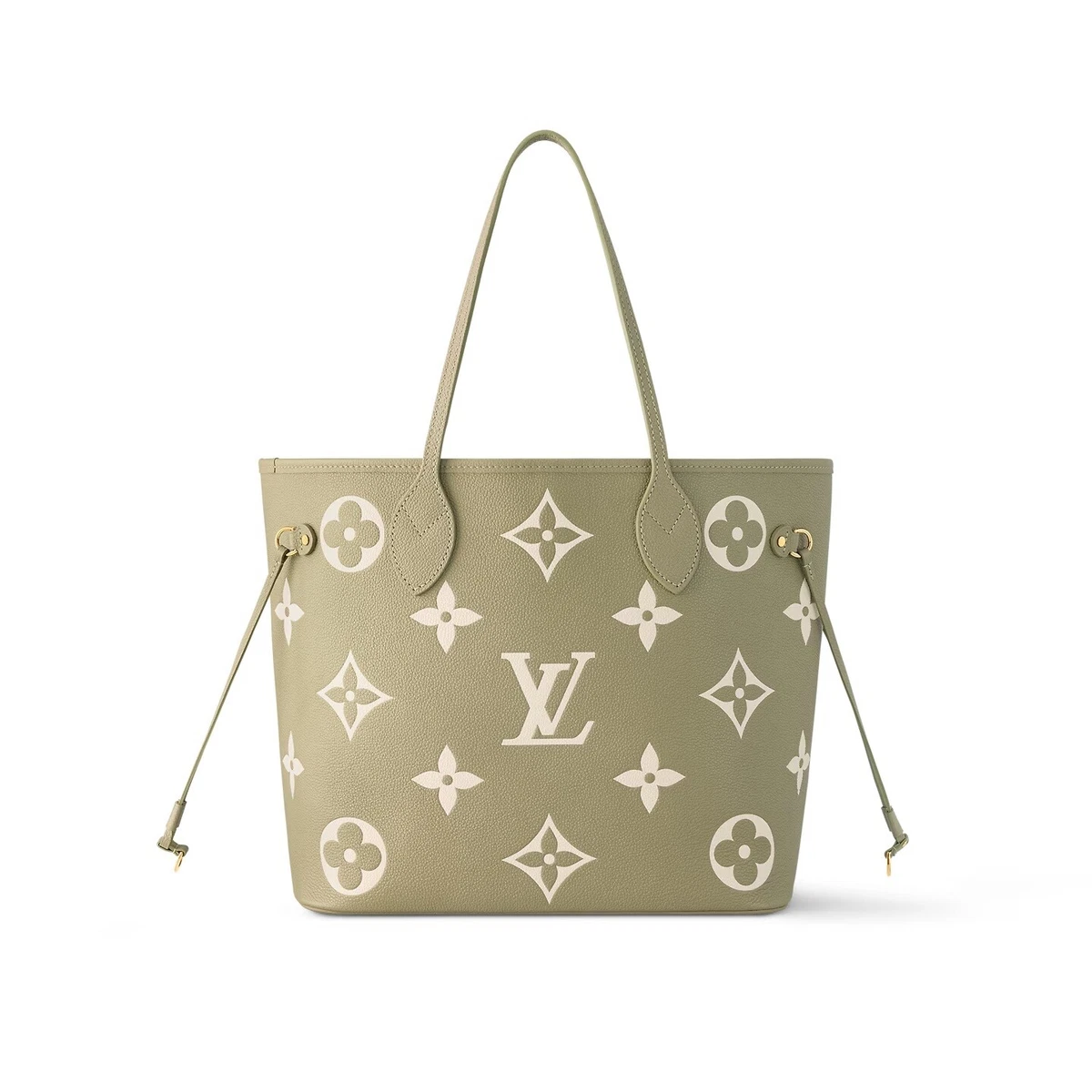 Brand New Louis Vuitton Monogram Bicolor Empreinte Neverfull MM  