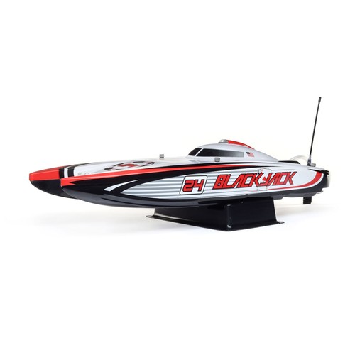 Pro Boat PRB08049T2 Blackjack 24" V2 Catamaran Boat Brushless RTR Vegas Offshore - Picture 7 of 12
