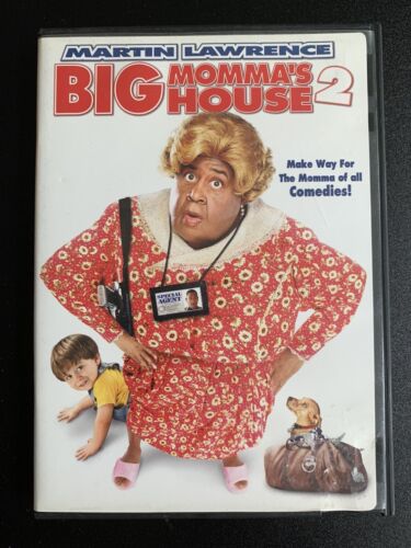 DVD Big Mommas House 2, 2006, double face, Martin Lawrence, Zachary Levi, Nia Long - Photo 1 sur 3