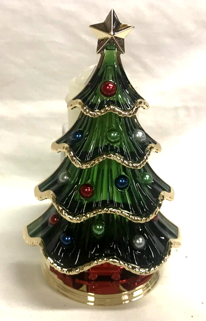 Bath & Body Works Christmas Tree Train Wallflower Plug Night Light NWT-image