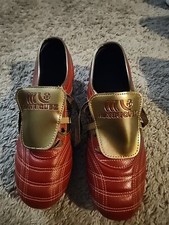 Botines de Fútbol Manríquez 2271 Cuero Auténtico Hechos en México Para Mujer 8.5