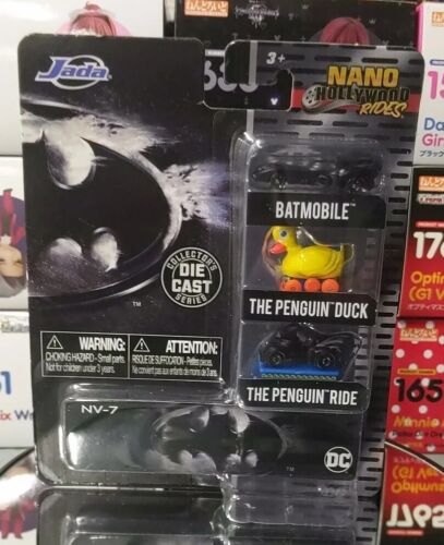 Jada Toys Hollywood Rides Nano - Batman (89) Lot de 3 véhicules moulés sous pression  - Photo 1 sur 2