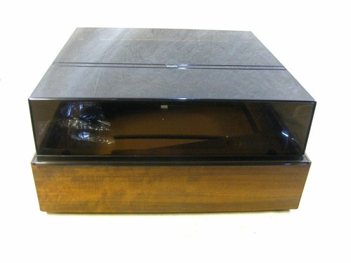 Vintage HMV Wooden Turntable Enclosure for BSR Garrard (Made in England) - Picture 2 of 10