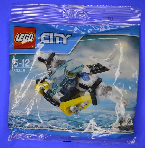 Lego City Polybag : hydravion Prison Island 30346 NEUF SCELLÉ