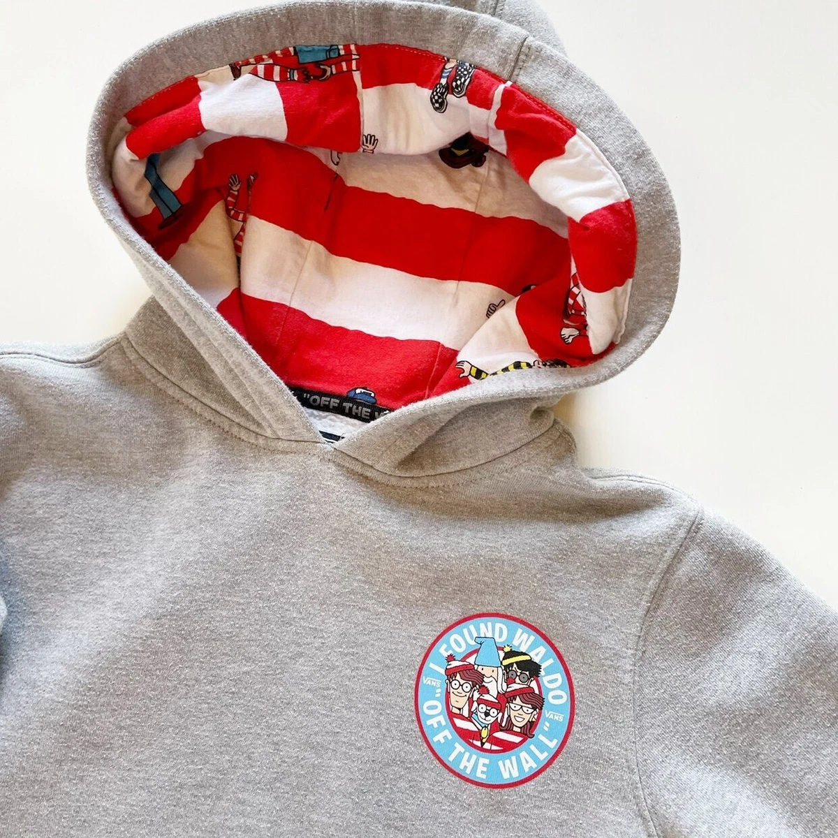 Vans Where's Waldo Hoodie • 8/10 - Flaws Noted | eBay