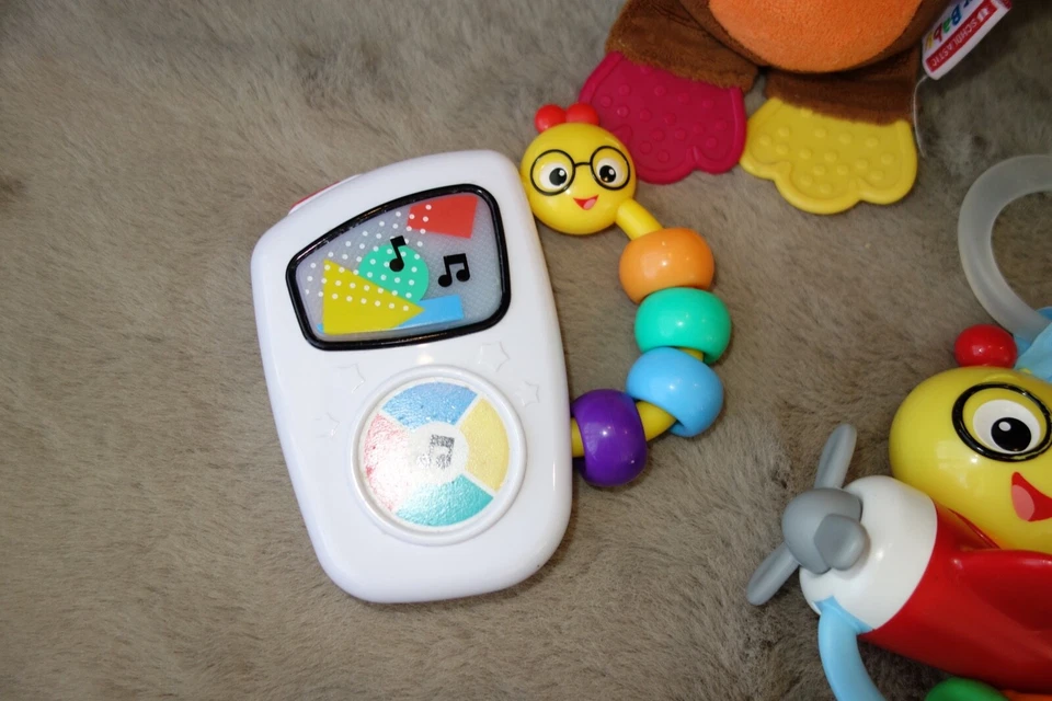Baby Einstein Take Along Tunes Musical Radio Toy Teether Works Lights & Sound - Image 3 of 4