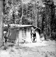 BOISSY LE CUTE c. 1970 - Camp de la Boulinière - 4 Négatifs 6 x 6 - IDF 257