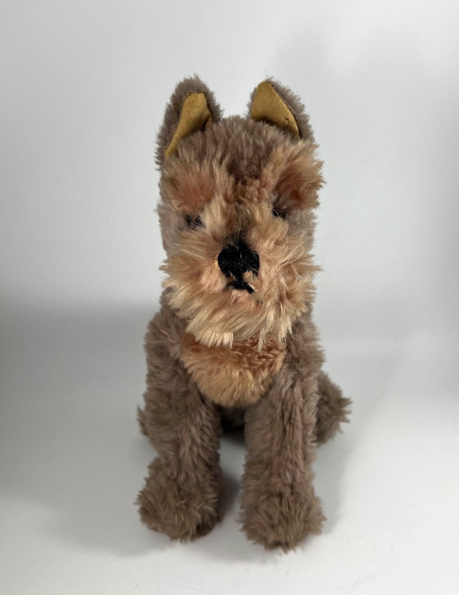 Vintage Steiff Cosy Schnauzer Sitting Dog Terrier 9.5