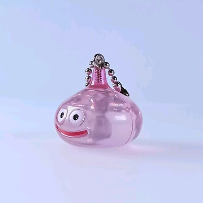Pink Slime Dragon Quest Crystal Monsters Figure Keychain From