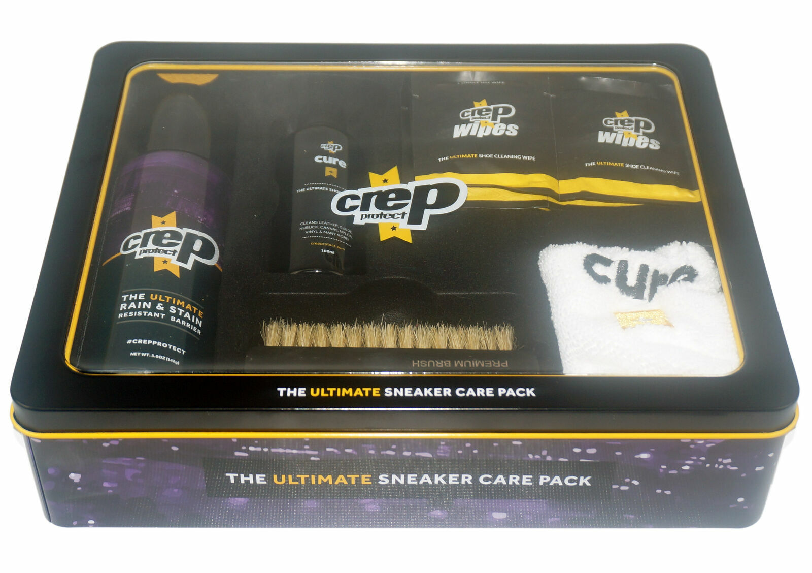 CREP PROTECT Ultimate Sneakers Care Pack Shoes Cleaner Protector Wipes Brush NEW