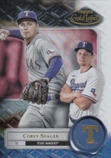 COREY SEAGER TOPPS GOLD LABEL CLASS 2 BASE TEXAS RANGERS #61 2022 22