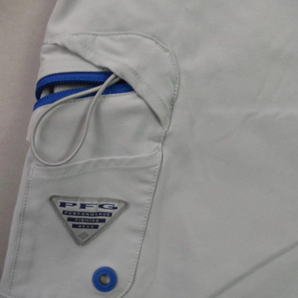 Pantalones Cortos Columbia Para Hombre 36 Bolsillos Botón Ligeros Aire Libre Chino Senderismo Foto 2 de 4