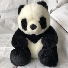 Aurora A&A Plush Panda Bear Stuffed Animal 8" 1996 Vintage