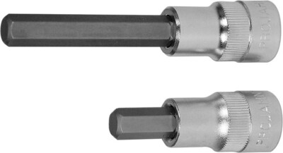 Projahn langer Bit-Steckschlüssel-Einsatz 1/2'' für Innen-6kant-Schrauben 5-19mm