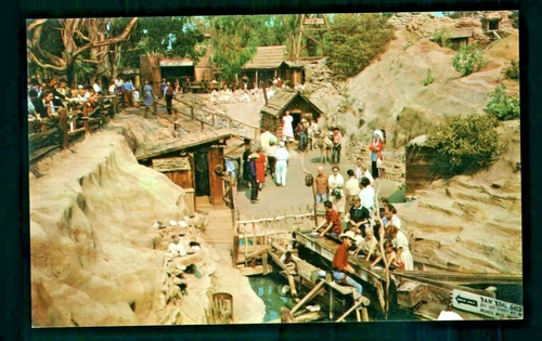 Postcard Knott's Berry Farm Gold Mine in Ghost Town 1849 CA Mine. KBF