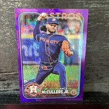 2024 Topps Base Set Series 2#588 Lance McCullers Jr. Purple Foil 087/799