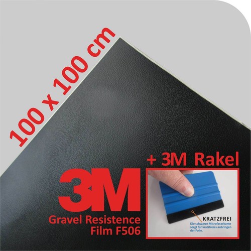 3M F-506 Lackschutzfolie Gravel Film Paint Replacement Schwarz 100 X