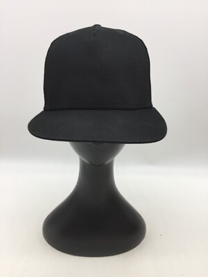 BEECHFIELD B610 Snapback Rapper Cap Hat Black One Size