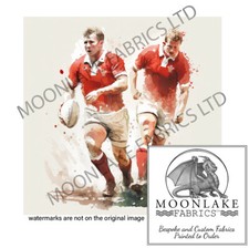 Welsh Rugby Players 100% Natural Cotton or 290gsm thick soft Polyester