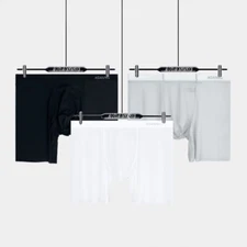 New Transparent Sexy Low Waisted Boxer Briefs High Quality Erotic Underwear