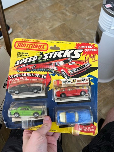 matchbox speed sticks customizing kit