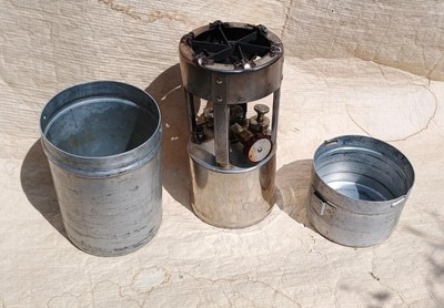 Vintage Coleman 530 GI Pocket Campingkocher M1941 - lesen